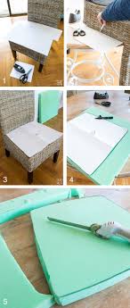 diy chair cushions for my kitchen in