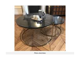 Namen wie le corbusier und mies van der rohe sprechen für sich! Couchtisch 2er Tisch Marmor Und Metall Schwarz Angela