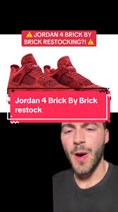 Jordan 4 Brick by Brick White Laces