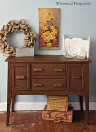 Annie Sloan Chalk Paint Custom Color Brown Bronze Painted Bedroom Furniture Staging Furniture Brown Furniture
