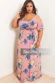 Final Sale Plus Size Cold Shoulder Dress In Mauve Green Blue And Tan Floral Print Flattering Plus Size Dresses Fashion Big Size Dress