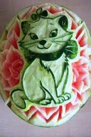 1001 Idees De Sculpture Sur Fruits Et Legumes Sculptures De Fruits L Art Du Fruit Fruits Et Legumes