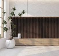 Panneau de lattes en bois naturel en Chine, planches de ...