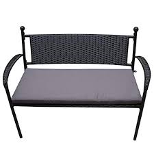 Große auswahl online & in über 125 märkten kauf auf rechnung.bank aus polyrattangeflecht, ca.120 x 63 x 94 cm in schwarz. Gartenbank Polyrattan Gartenwelt Online