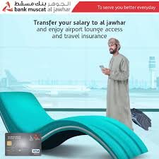 Bank muscat has launched a promotion for its al jawhar credit card customers. Bankmuscat With Al Jawhar Credit Card Get Free Lounge Access At Airports Across The World Travel Insurance Call 24795555 Or Visit Http Bit Ly 2u3ytmh Aljawhar Bankmuscat Facebook