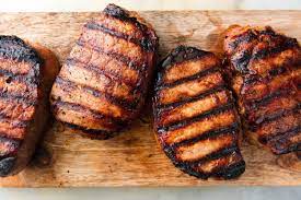 Grill steak side 1 over direct heat for 3 minutes grill steak side 2 over direct heat for 3 minutes flip steak and grill on side 1 over indirect heat for 3 minutes Best Grilled Pork Chops Recipe How To Grill Pork Chops