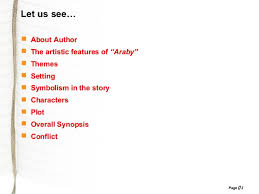 Araby By James Joyce Prepared By Kaushal Desai