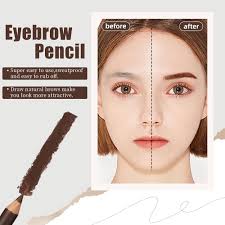 Amazon.com : Go Ho 12 PCS Eyebrow Eyeliner Pencils,Black Brown Dark Brown  Sweatproof Eye Brow Pencil,Long-lasting Eyeliner Makeup Brow Tint Sticks, 3  ...