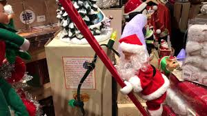 Christmas village houses christmas village display christmas gingerbread house woodland christmas christmas villages christmas paper all things christmas christmas home putz houses. Mr Christmas Super Climbing Santa Animatronic At The Cracker Barrel Awesome Youtube