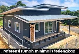 Desain Rumah Minimalis Atap Miring Dengan Dana 100 Jutaan Rumah Minimalis Rumah Desain Rumah