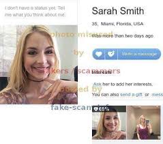 Fake - Scam - Fraud - Info - Sarah Smith, Miami @ topface.com (Fotos: Sarah  Vandella)