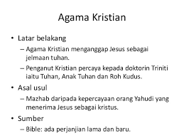 Asal usul triniti dalam agama kristian. Bab 6