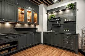 massivholzkuche massivholzkuchen kuche anthrazit oster kuchen