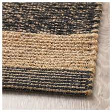 Ugilt Rug Flatwoven Black Beige Gray Beige Ikea Tappeti Pois