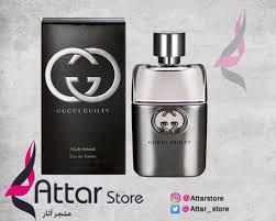 Gucci Guilty Pour Homme عطر عصري لـ الرجال تتكون م قدمته من اللافند والليمون وقلب العطر من أزهار البرتقال الأ Vodka Bottle Perfume Perfume Bottles