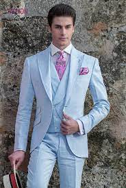 Reso facile e gratuito, pagamenti sicuri e consegna in 48h! Abito Vintage Estivo Moda Sposo Fashion Puro Lino Celeste Completo Ongala 2204 Collezione Fashion Color 201 Nigerian Men Fashion Suit Fashion Gentleman Style
