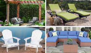 Featuring a clean white top, the table is lifted on a sturdy chrome finished metal base that provides structural support and a pretty accent. Outdoor And Patio Furniture Deals Here Are The Sales At Walmart Pier 1 Wayfair And Overstock Nj Com