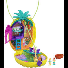 Polly pocket pocket world flamingo floatie compact. Mattel Puppenhaus Polly Pocket Pollys Haus Baur