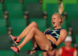 Katie nageotte of group usa celebrates after clearing 4.90 meters within the ladies's pole vault ultimate on day 13 of the tokyo 2020 olympic video games at olympic stadium on august 05, 2021 in tokyo, japan. Olmsted Falls Katie Nageotte Clinches First Olympics With First Place In Women S Pole Vault At Olympic Trials Cleveland Com