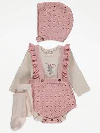 Maybe you would like to learn more about one of these? Disney Dumbo Romper Bodysuit Hat And Tights Outfit Baby George At Asda