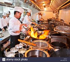 chinese restaurant kitchen high