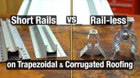 Short-Rails vs. Rail-less Mounting: Choosing Your Solar Path!