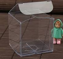 Clear Gift Boxes 3" x 3" x 3" - 50 Pack, Clear PVC Plastic Boxes  Transparent Packing Box Favor Square Boxes for Thanksgiving, Christmas,  Wedding, ...