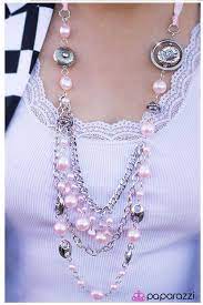 Paparazzi Llc Shopping Cart Paparazzi Accessories Pink Pearl Necklace Necklace