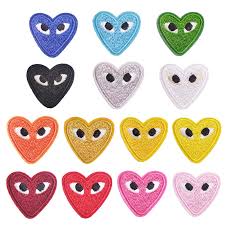 When the 1998 heart logo was introduced, the heart logo simply replaced the local logo without any major changes in packaging. Embroidered Patches Applique Fashion Brand Logo Badge Armband Cdg Play Rei Kawakubo Eyes Heart Shaped Shopee Philippines