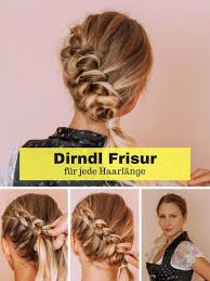 Take your fave short hair photo to your stylist. Dirndl Hairstyle For Oktoberfest Guide For Every Hair Length