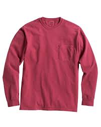 Comfort Colors 4410 Long Sleeve Pocket T Shirt