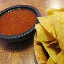 What's in this homemade salsa recipe? La Hacienda Salsa Recipe Recipes Appetizer Recipes Recipes Appetizers And Snacks