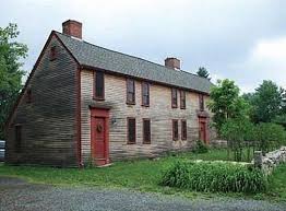 1721 Early American Saltbox In Massachusetts Early American Homes Saltbox Houses Colonial House