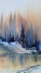 Easy winter watercolor painting ideas. Easy Watercolor Painting Ideas For Beginners Arte De Acuarela Pintura Acuarela Paisajes Acuarela