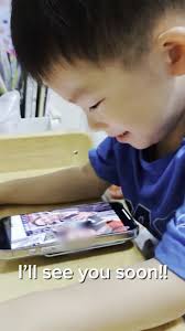 George Russell and Mini George