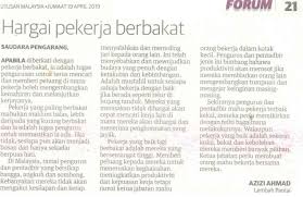 Keratan akhbar dan isu terkini. Pekerja Aset Syarikat Kheru2006 Livejournal