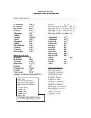 Polyatomics ions the following episode looks at the quirky phrase of nick the camel ate a clam for supper in phoenix to remember the polyatomic ions. Common Polyatomic Ions To Memorize Docx Common Polyatomic Ions To Memorize No3 1 Clo3 1 Bro3 1 Io3 1 Nitrate Chlorate Bromate Iodate Oh 1 C2h3o2 1 Cn Course Hero