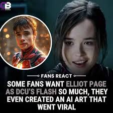 DC Maybe we do Grant Gustin instead? 🤔 Full story, art & reactions 👇