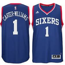 Find new philadelphia 76ers apparel for every fan at majesticathletic.com! Nba Trikot Carter Williams Philadelphia 76ers Jersey Revolution30 Swingman Blau Ebay