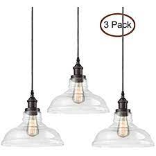 Claxy Rustic Kitchen Island Pendant Lighting Glass Globe Hanging Light Fixture Hanging Light Fixtures Industrial Pendant Lighting Glass Dining Pendant Light