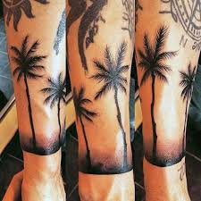 100 Palm Tree Tattoos For Men Tropical Design Ideas Tree Tattoo Men Tattoos For Guys Tree Sleeve Tattoo