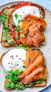 Smoked Salmon Poached Eggs On Toast Recipe In 2020 Smoked Salmon Recipes Salmon Breakfast Easy Salmon Recipes