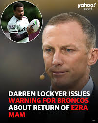 READ MORE ➡️ https://trib.al/cLgpZn2 The Brisbane Broncos star is finally  returning next month, but Darren Lockyer has issued a warning to the club 👀
