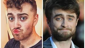 Must-see: Sam Smith looks a lot like Harry Potter these days...
