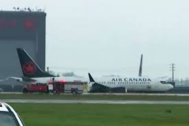 Air Canada Plane Carrying 156 Passengers Veers off Runway During Landing