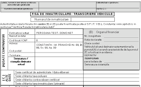 Toate datele urmatoare , cuprinse in chenarele ingrosate se completeaza de solicitant ! Etax Verifica Fisa De Inmatriculare Sheet Music Music