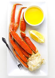 Easy Baked Snow Crab Tastefulventure Recipe Crab Legs Recipe Crab Recipes Food