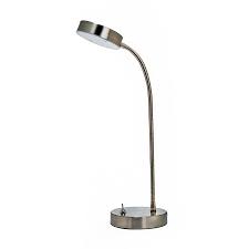 The lamp head can swivel 180°, the adjustable metal arm can move at 170°, and the clamp's base can move at an angle of 80°, providing. Utilitech 13 25 In Adjustable Stainless Steel Swing Arm Desk Lamp With Metal Shade In The Desk Lamps Department At Lowes Com