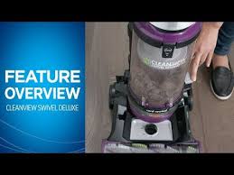Bissell Cleanview Swivel Pet Rewind Upright Vacuum Details Cleanview Swivel Rewind Pet Deluxe Vacuum Cleaner Overview Bissell Youtube