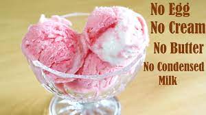 The easiest homemade vanilla ice cream recipe you'll ever make. Eggless Ice Cream Recipe Without Cream Vanilla No Condensed Milk No Ice Cream Maker Youtube Ice Cream Recipes Homemade Vanilla Ice Cream Ice Cream